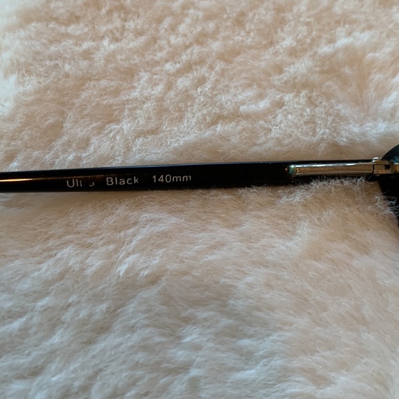 Bebe Black Cat Eye Eyeglasses Glasses w/ Cluster Rhinestones Vintage Pink Ladies - Picture 6 of 9